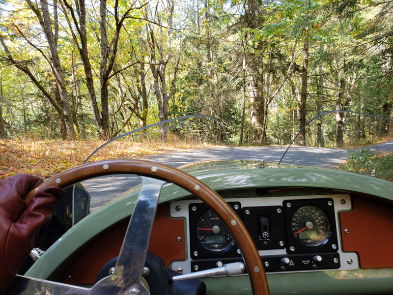Taken during happier times, note the gas gauge reading zero after I filled it.